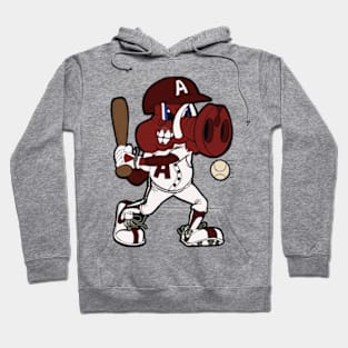 Pig Baseball Hoodie